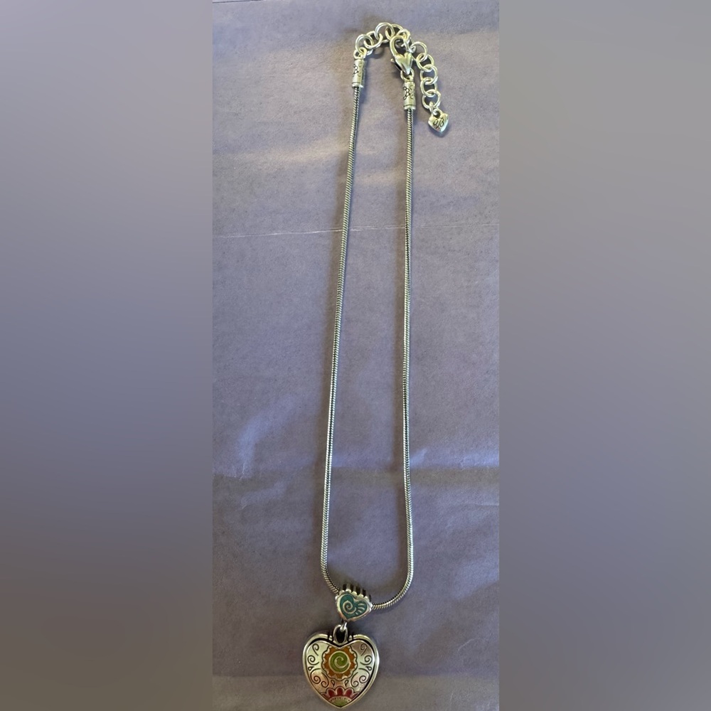 BRIGHTON large heart necklace